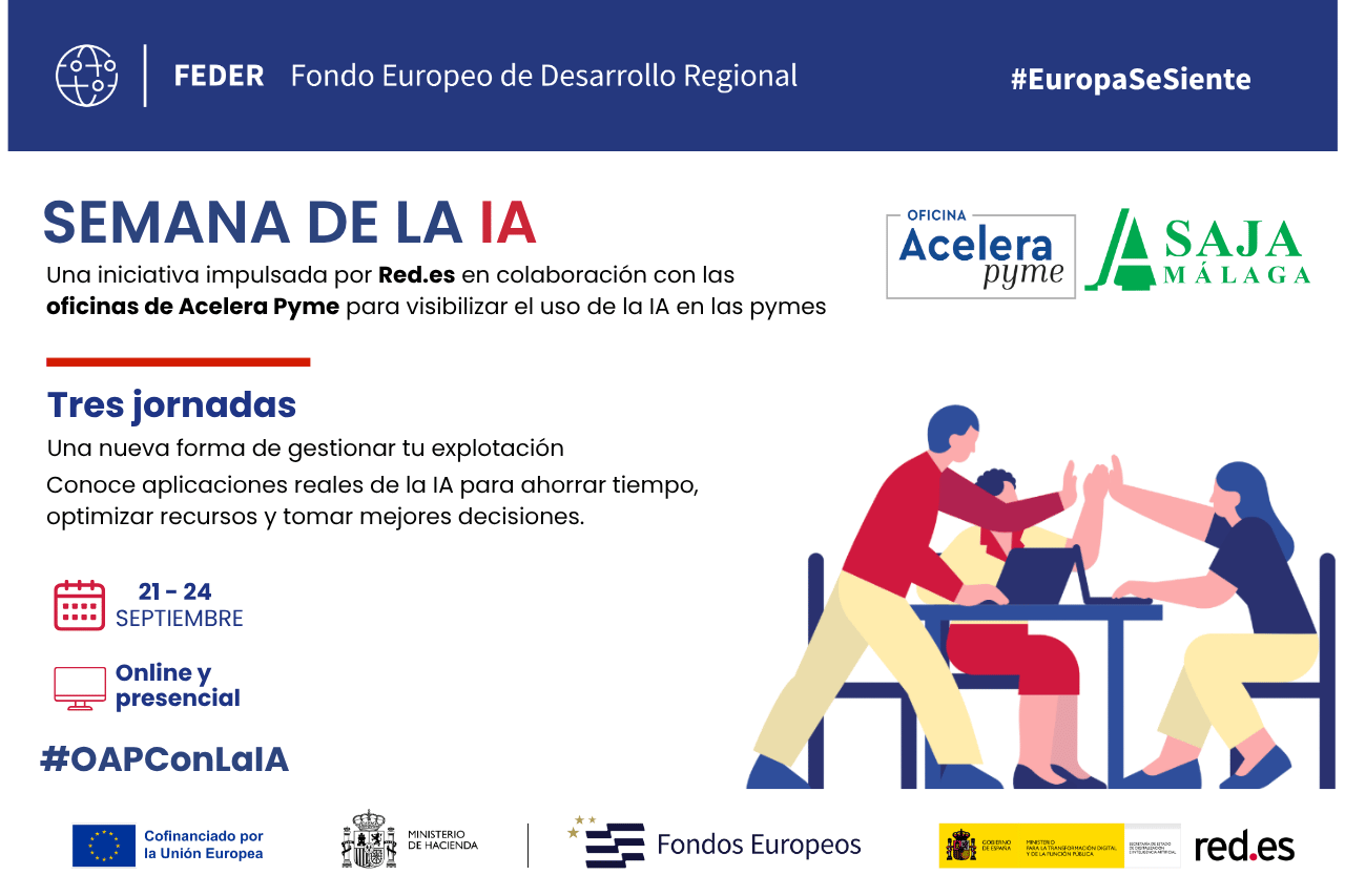 ASAJA Málaga acerca las aplicaciones de la inteligencia artificial al sector agrario durante la Semana de la IA de Red.es